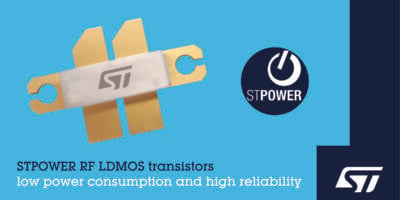RF LDMOS power transistors drive efficiency