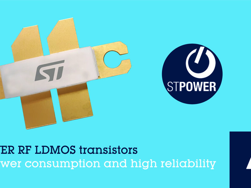RF LDMOS power transistors drive efficiency