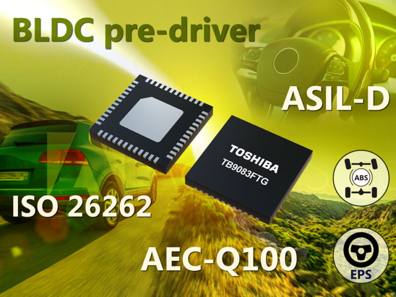 Automotive BLDC pre-driver IC supports ASIL-D