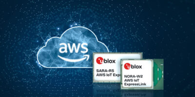 Latest u-blox IoT modules offer secure connectivity to AWS Cloud