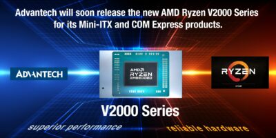 Ryzen V2000 support expanded to Mini-ITX and COM Express
