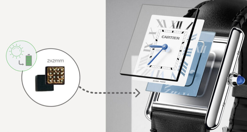 e-peas develops custom chip for Cartier solar watch