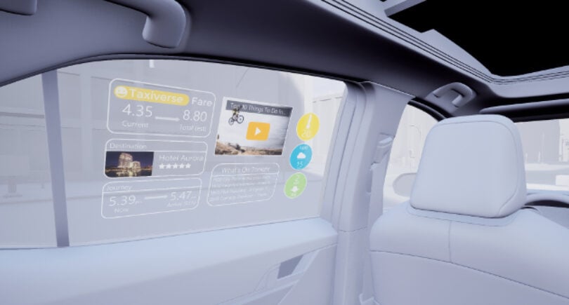 Two team for holographic automotive displays