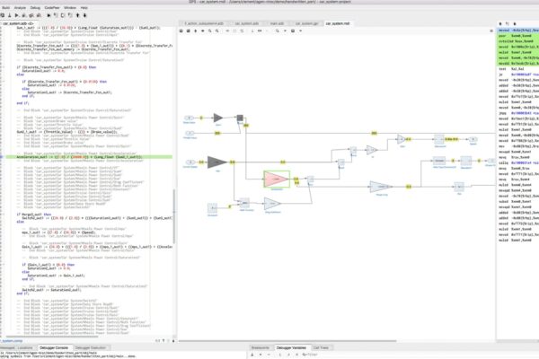 Model-level debugging: a bridge between control engineering and software engineering