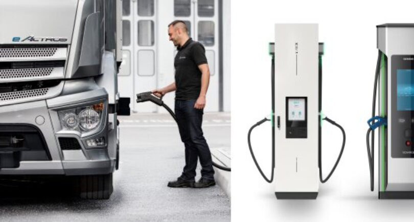 Four team for truck charging infrastructure