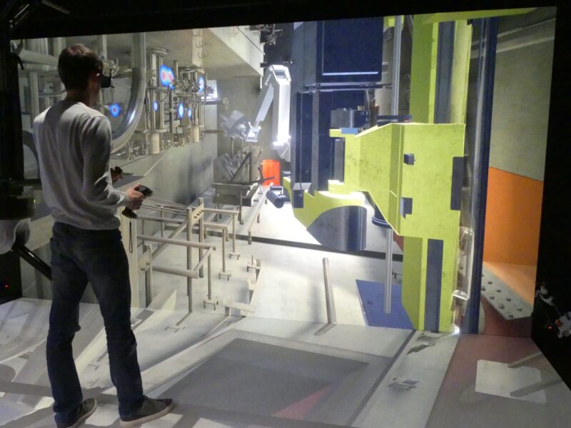 Une nouvelle salle immersive en réalité virtuelle pour les opérations nucléaires