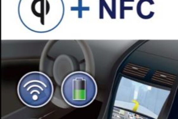 Solution de recharge sans fil qualifiée automobile avec communication NFC