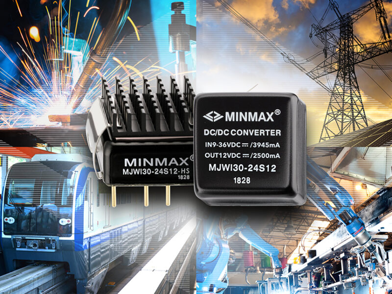 MINMAX lance son premier module convertisseur DC/DC 30 W en boîtier encapsulé
