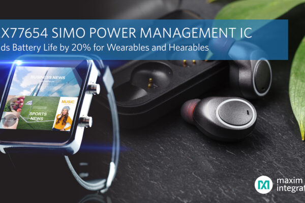 Circuit de gestion d’énergie SIMO allongeant de 20% la vie des batteries des petits appareils