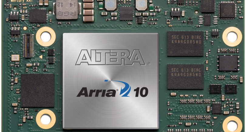 Intel Arria 10 SoC module offers universal connectivity in a small form factor