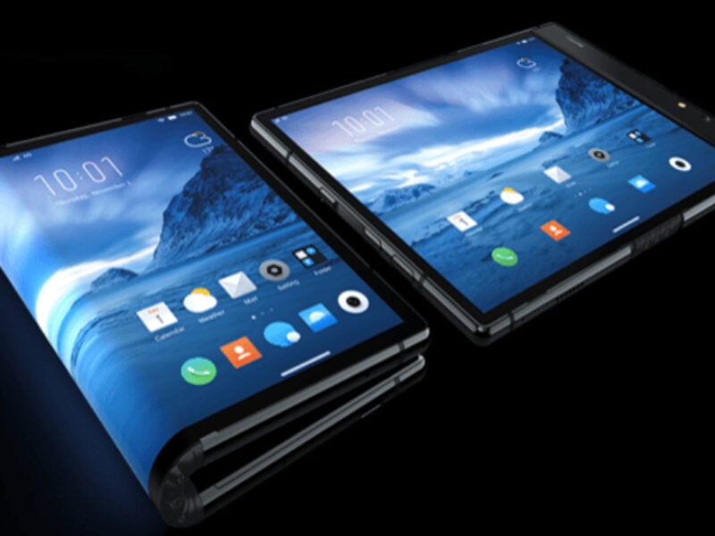 Apple, Samsung beaten to launch of foldable smartphone