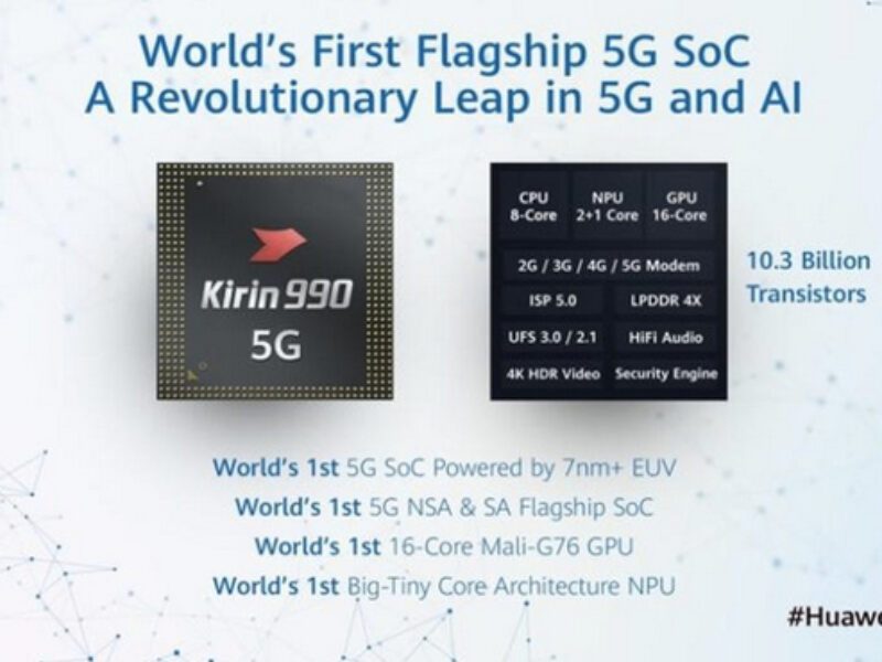 Despite US pressure Huawei 7nm processors address 5G