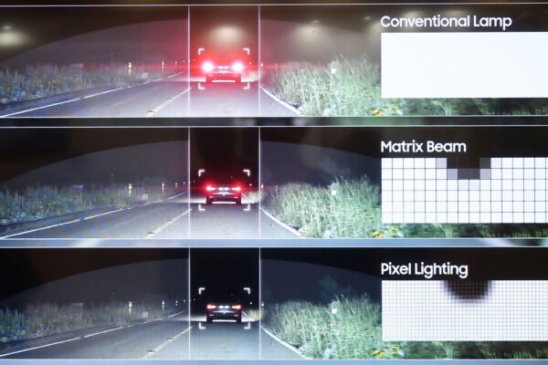 Samsung integrates wafer-level microreflectors into multi-pixel LEDs