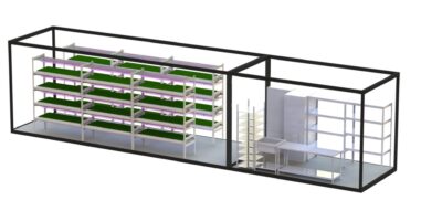 LEDs power farm-in-a-container