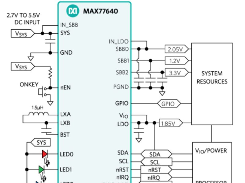 Single inductor, multiple-output PMIC halves regulator size for the IoT