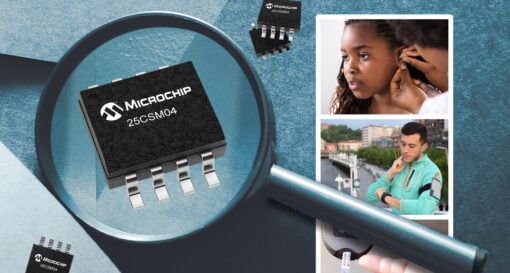 High-density 4 Mbit serial EEPROM from Microchip