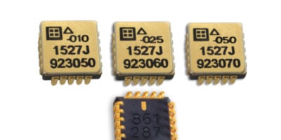 Space-grade MEMS accelerometers come in LCC package