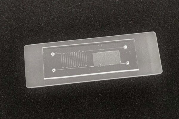 LCD tech for mass production of microfluidic chips