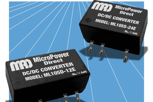 SMT DC-DC converter series with 1W single and dual outputs