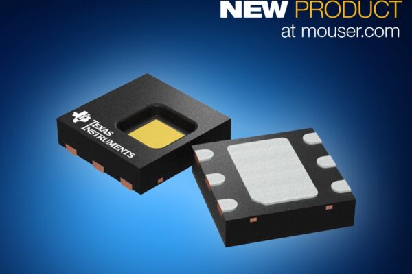 TI’s HDC2080 digital humidity and temperature sensor available from Mouser