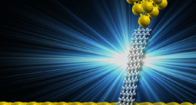 Graphene nanoribbon junction emits bright light that can be colour tuned