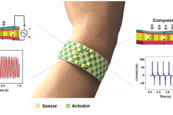 Micrometers-thin haptics film senses pressure too