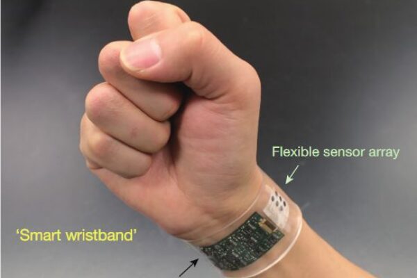 Flexible skin patch analyses sweat in real-time