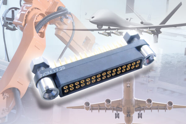 Rugged rectangular connector for miniaturization in harsh environments