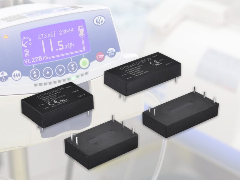 105 DC-DC converters for medical designs