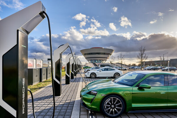 Porsche designs fast charger for 7MW  park in Leipzig