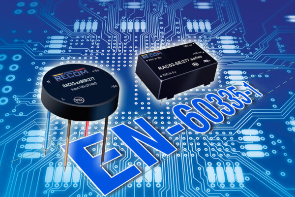 Mini power supplies for the smart home and office with EN60335 certification
