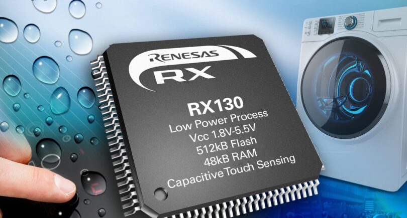 Renesas adds 38 new MCUs to the RX130 series