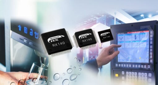 Renesas doubles performance with drop in replacement RX140 microcontrollers