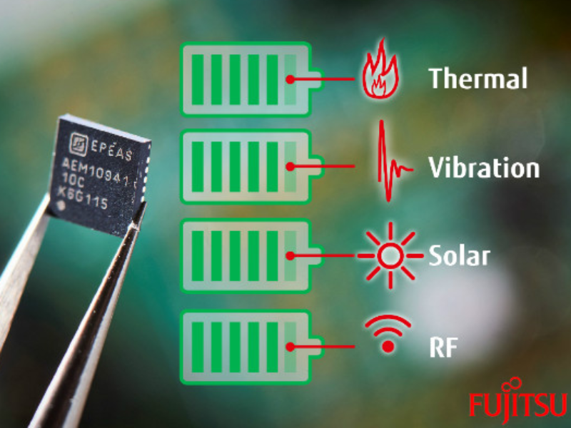 Fujitsu to distribute E-peas energy harvest ICs