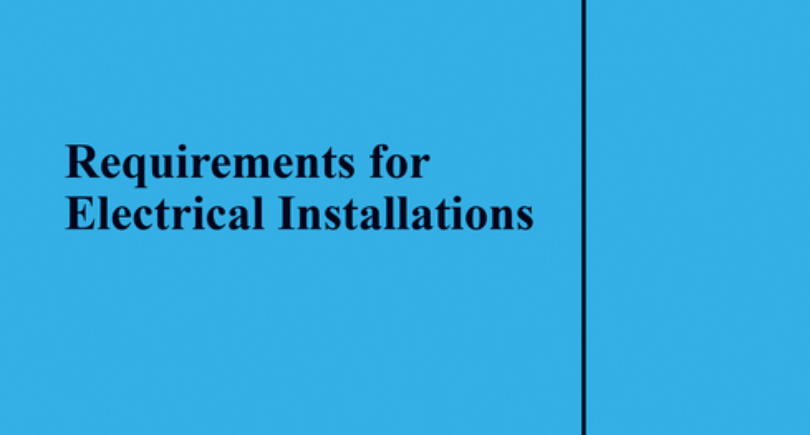 18th edition IET wiring regulations available