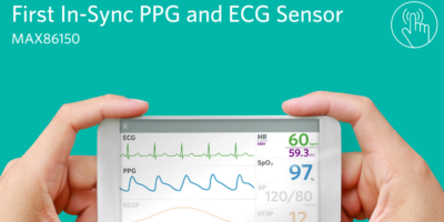 Maxim offers integrated PPG and ECG biosensor module