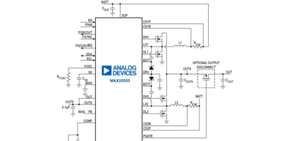 Boost controller reduces audio amplifier size