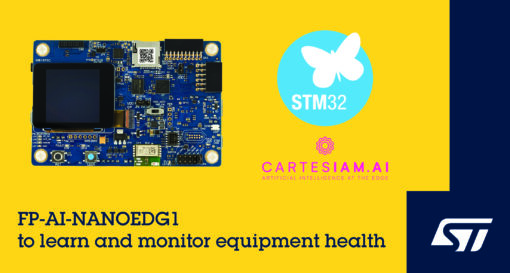 STM32 condition-monitoring pack uses Cartesiam tools