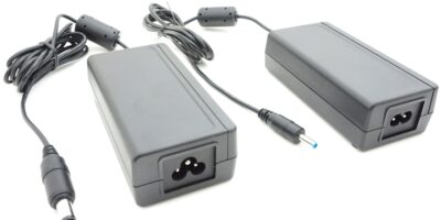 65W medical/ITE AC-DC power adaptor has Dell smart pin