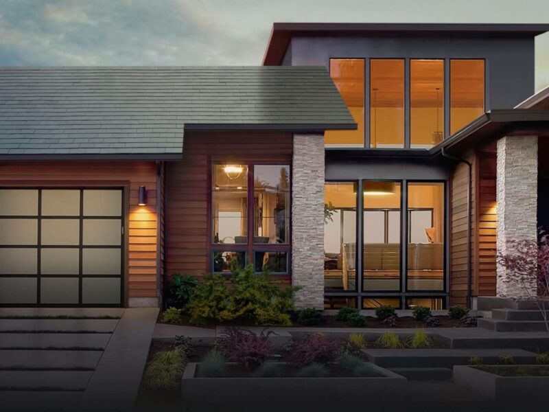 Panasonic boost from Tesla solar roof and powerwall