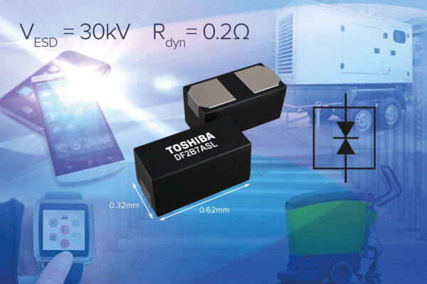 Compact bi-directional ESD diode for portable designs