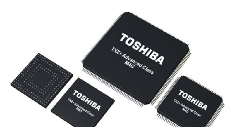 Toshiba expands ARM microcontrollers for data processing  