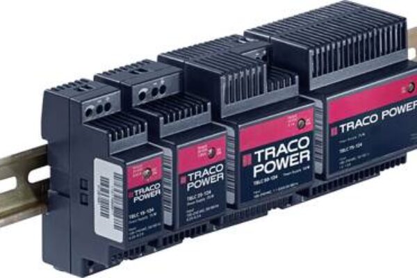 Conrad Electronic adds Traco’s DIN rail AC-DC power supplies to distribution